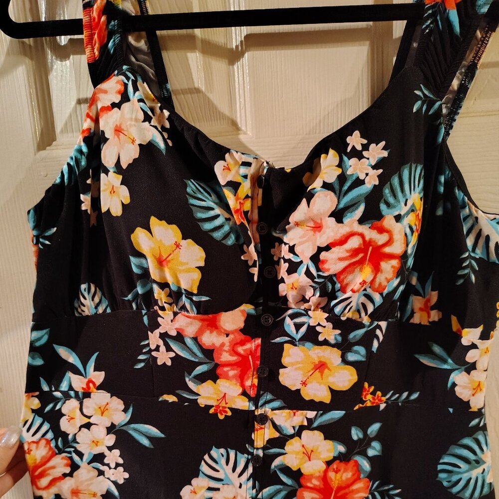Derek Heart tropical dress